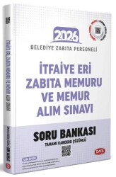 İtfaiye Eri, Zabıta Memuru ve Memur Alım Sınavı Soru Bankası - Tamamı Karekod Çözümlü - Data Yayınları