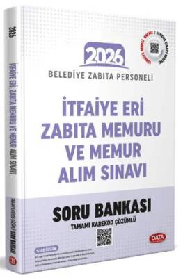 İtfaiye Eri, Zabıta Memuru ve Memur Alım Sınavı Soru Bankası - Tamamı Karekod Çözümlü - 1
