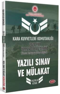 Data Yayınları Kara Kuvvetleri Komutanlığı 2024 Yılı Uzman Erbaş Temini Yazılı Sınav ve Mülakat Hazırlık Kitabı - 1