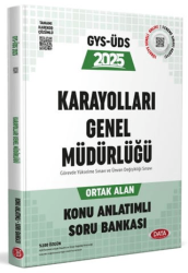 Data Yayınları Karayolları Genel Müdürlüğü Görevde Yükselme ve Unvan Değişikliği Sınavı Ortak Alan Konu Anlatımlı Soru Bankası - Data Yayınları