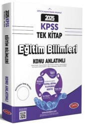 Data Yayınları KPSS Eğitim Bilimleri Tek Kitap Konu Anlatımlı - Dijital Platforma Hediyeli - 1