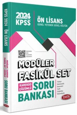 Data Yayınları KPSS Ön Lisans Soru Bankası Modüler Fasikül Set - Karekod Çözümlü - 1
