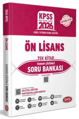 KPSS GY GK Önlisans Tek Kitap Tamamı Karekod Çözümlü Soru Bankası - 1