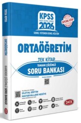 KPSS GY GK Ortaöğretim Tek Kitap Tamamı Karekod Çözümlü Soru Bankası - Data Yayınları