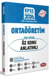 KPSS GY GK Ortaöğretim Tek Kitap Öz Konu Anlatımlı - Data Yayınları