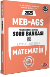 Data Yayınları MEB AGS Sayısal Yetenek Matematik Karekod Çözümlü Soru Bankası - 1