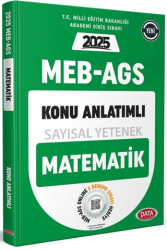 Data Yayınları MEB AGS Sayısal Yetenek Matematik Konu Anlatımlı - 1