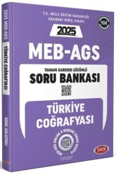 Data Yayınları MEB AGS Türkiye Coğrafyası Soru Bankası - 1