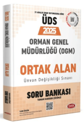 Data Yayınları Orman Genel Müdürlüğü Ünvan Değişikliği Sınavı Ortak Alan Soru Bankası - 1