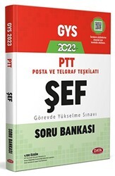 Data Yayınları Posta ve Telgraf Teşkilatı PTT GYS Şef Soru Bankası - Data Yayınları