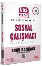 Sağlık Bakanlığı ÜDS Sosyal Çalışmacı Soru Bankası Tamamı Karekod Çözümlü - Data Yayınları