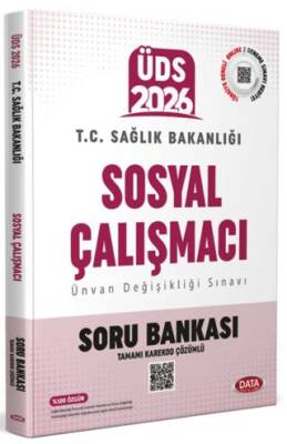 Sağlık Bakanlığı ÜDS Sosyal Çalışmacı Soru Bankası Tamamı Karekod Çözümlü - 1