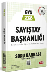 Sayıştay Başkanlığı 2026 GYS Soru Bankası Karekod Çözümlü - Data Yayınları