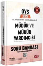 Data Yayınları T.C. Aile ve Sosyal Hizmetler Bakanlığı GYS Müdür ve Müdür Yardımcısı Soru Bankası - Karekod Çözümlü - Data Yayınları