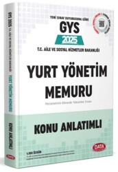 Data Yayınları T.C. Aile ve Sosyal Hizmetler Bakanlığı Yurt Yönetim Memuru GYS Konu Anlatımlı - 1