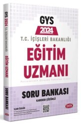 Data Yayınları T.C. İçişleri Bakanlığı Eğitim Uzmanı GYS Soru Bankası - Karekod Çözümlü - Data Yayınları