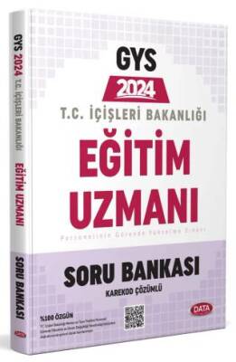 Data Yayınları T.C. İçişleri Bakanlığı Eğitim Uzmanı GYS Soru Bankası - Karekod Çözümlü - 1