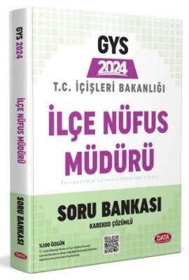 Data Yayınları T.C. İçişleri Bakanlığı İlçe Nüfus Müdürü GYS Soru Bankası - Karekod Çözümlü - 1