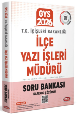 T.C. İçişleri Bakanlığı İlçe Yazı İşleri Müdürü GYS Soru Bankası - Karekod Çözümlü - 1