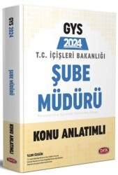 Data Yayınları T.C. İçişleri Bakanlığı Şube Müdür GYS Konu Anlatımlı - Data Yayınları