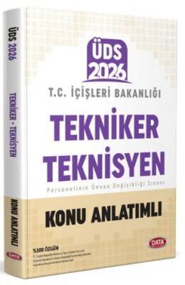 T.C. İçişleri Bakanlığı Tekniker - Teknisyen GYS - ÜDS Konu Anlatımlı - 1