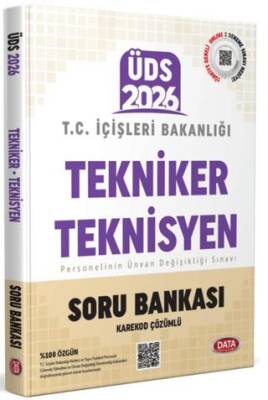 T.C. İçişleri Bakanlığı Tekniker - Teknisyen ÜDS Soru Bankası - Karekod Çözümlü - 1