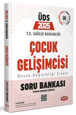 Data Yayınları T.C. Sağlık Bakanlığı ÜDS Çocuk Gelişimcisi Soru Bankası - 1