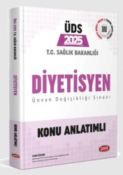 Data Yayınları T.C. Sağlık Bakanlığı ÜDS Diyetisyen Konu Anlatımlı - 1