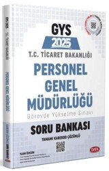 Data Yayınları Ticaret Bakanlığı Personel Genel Müdürlüğü GYS Soru Bankası - Data Yayınları