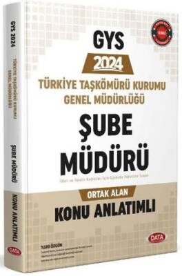 Türkiye Taşkömürü Kurumu Genel Müdürlüğü Başmühendis, Şef, Teknik Şef GYS Ortak Alan Hazırlık Kitabı - 1