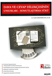 Dava ve Cevap Dilekçesinin Unsurları - Somutlaştırma Yükü - Seçkin Yayıncılık