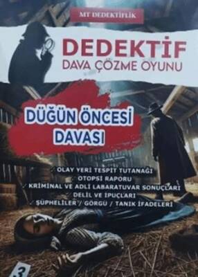 Dedektif Dava Çözme Oyunu - Düğün Öncesi Davası - 1