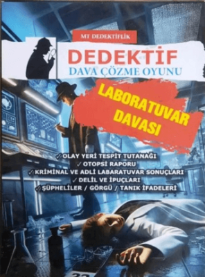 Dedektif Dava Çözme Oyunu - Laboratuvar Davası - 1