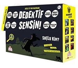 Dedektif Sensin 2 Set Bir Arada - 8 Kitap Takım - Nesil Çocuk Yayınları
