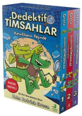 Dedektif Timsahlar 3 Kitaplık Kutulu Set 1-2-3 - 1