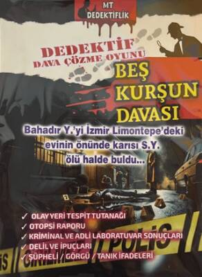 Dedektif Dava Çözme Oyunu - Beş Kurşun Davası - 1