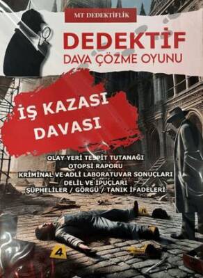 Dedektif Dava Çözme Oyunu - İş Kazası Davası - 1