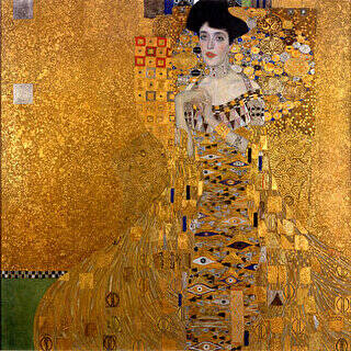 Deffter Art Of Word - Klimt - Portrait Of Adele Bloch - 1