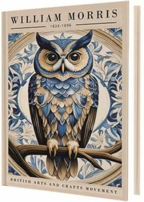 Deffter Blue Owl - William Morris - 1