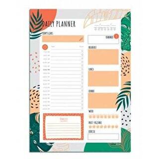Deffter Günlük A4 Planer Tropic - 1