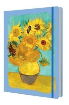 Deffter Lastikli Defter A5 - Sun Flower - 1