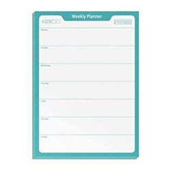 Deffter Masa Üstü Haftalik Plan 20X28Cm - Deffter