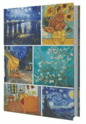 Deffter Art Of Word Portrait - Van Gogh 96 Yaprak 14x20 Sert Kapak - 1