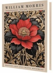 Deffter Red Flowers - William Morris - Deffter