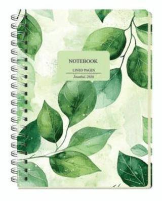 Deffter Spiralli Defter A5 - Magıc Leaves - 1