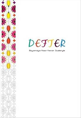 Defter - Boyamaya Hazır Kenar Süsleriyle - 1