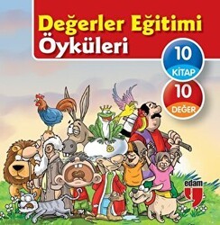 Değerler Eğitimi Öyküleri 10 Kitaplık Set - EDAM
