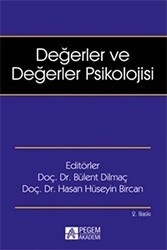 Değerler ve Değerler Psikolojisi - Pegem Akademi Yayıncılık