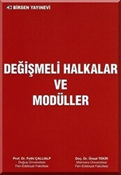 Değişmeli Halkalar ve Modüller - Birsen Yayınevi
