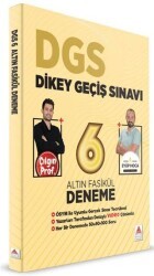 Delta Kültür Yayınevi DGS 6 Altın Fasikül Deneme - 1